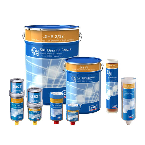 Beefed Up Heavy Duty Bearing Grease LGHB 2 To 0.4 for extreme load and high temperature, multiple tub sizes for industrial use.