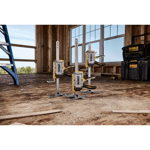 Heavy Duty Construction Jack With Slim Tapered Base For Quick Under Application Access And Boss Level Stability On Every Job Site Multi Color Rig Support Zero Hassle
