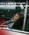 Top Shelf 22 Plus 22 Inch Windshield Wiper Blades keep cabin noise low while ensuring a clear view in rainy conditions.