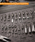 Stainless Steel Spring Wire Kit 30 Pcs 1mm 0.039in Straight Full Hard Wire with fishing accessories for DIY projects