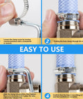 186 Piece 304 Stainless Steel Hose Clamp Kit With Eight Sizes From One Quarter To Two Inches Built To Last Heavy Duty Worm Gear Clamps Rust Proof Oil Resistant And Corrosion Resistant For Indoor Outdoor Use installation steps