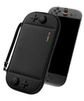 Must-Have Slim Carrying Case For Nintendo Switch 2 Model 2025 Odorless Felt Protective Hard Shell with console displayed
