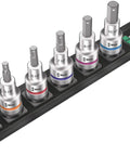 6-Piece 1/2-Inch Drive Hex-Plus Socket Set with belt holder, showcasing pro-grade build on a tough textile belt carry kit.