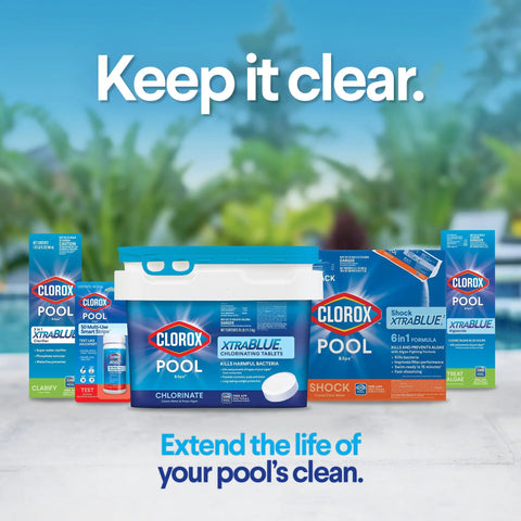 Drop This Pool Shock For An Instant Glow Up To Crystal Clear Water For A Swim Ready Splash In Just 15 Minutes Slams Bacteria And Wipes Out Cloudy Mess Vinyl Friendly 6 Pack with Clorox Pool products.