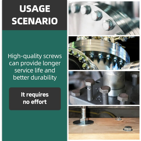 Usage scenario for Badass M8 Flanged Hex Bolts And Nuts Assortment Kit Grade 10.9 Steel Black Zinc full threaded fasteners.