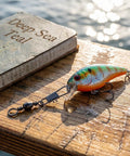 Colorful fishing lure with snap connector for 200 Piece Barrel Snap Swivel Fishing Accessories Set With Ball Bearing Swivels