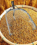 Heavy Duty Stainless Steel Sieve Shovel With Built In Filter Screen For Soil And Grains No Fuss All In One Multipurpose Dustpan Sifter with wheat