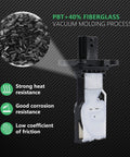 Mass Air Flow Sensor For Nissan Maxima 2016 2021 Pathfinder 2017 2020 Kicks 2018 2021 Rogue Sport 2017 2021 Versa 2018 2021 Altima 2016 2018 Sentra 2016 2019 And Infiniti QX60 2017 2020 OE 22680-5RB0A 22680-BV80B, black PBT fiberglass housing