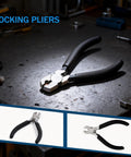 Bow Square TSquare Archery Tool For Quick Setup Nock Pliers Nocking Point Set on workshop table