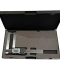 Digital Rotor Caliper Gauge With 3.5 Inch Long Reach Jaws And Twin Contact Points, Reads 0.0005 Inch And 0.01 Millimeter, in case