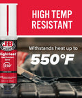 High Heat Epoxy Syringe Twin Pack 25ml Each Dark Grey That Delivers A Tough-As-Nails Bond Up To 550 F, Two-Part 1:1 Mix PSI 4730