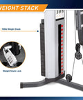 Multifunction Steel Home Gym System With 150 Pound Weight Stack For Full Body Strength Training At Home Beast Mode Ready