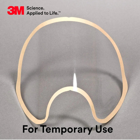 Semi-Permanent Lens Protector for FF-400 Full Facepiece Respirator, Scotchgard Coated Lens Covers With Tight Perimeter Seal, No-Fuss Disposable Accessory Debris Shield Pack of 5
