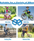 Kid Friendly 1/2 Inch Thread Universal Lightweight Non Slip Nylon Flat Pedals For Kids Bikes with various bike types