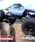 Beast 1/10 Scale 4WD Electric RC Rock Crawler With Dual Motors And 4 Wheel Steering climbing rocks