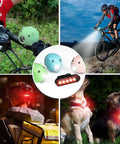 2 In 1 Kids Bike Lights And Horn Set For Night Rides, Rechargeable Headlight And Tail Light, 3 Lighting Modes, Up To 500 Lumens, Fits Bikes, Scooters, Great For Boys Girls Adults Women in various uses and settings.
