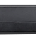 Kickstart Your Workspace Game With This Solid Three Outlet Power Strip And Dual Usb Charging Station with sturdy black design.