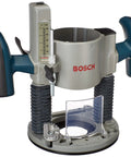Plunge Router Base For Precision Woodworking Mount, Durable Build With Wide Surface For Stable Grooving, Bosch handle detail