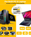 Holy Grail 168 Piece Computer Fastener Kit Featuring Brass Spacers Magnetic Drivers And Every Necessary M2 M3 Screw For Zero Hassle Pc Rig Upgrades And Quick Laptop Fixes with PC and laptop components.