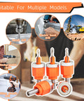 Dope Five Piece Adjustable Depth Countersink Drill Bit Set for wood and PVC, shown with various drill types for versatility
