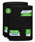 Activated Carbon Filter Sheet 16 By 48 Inches 2 Pack For Air Purifiers Window AC Units And Vents Odor Busting