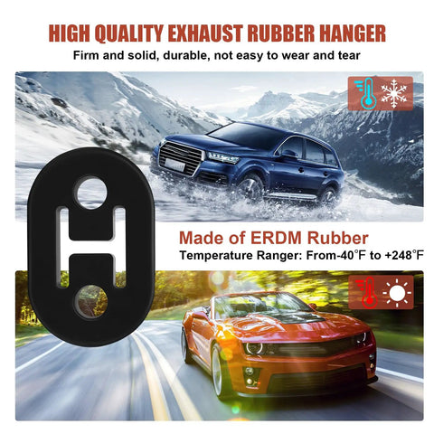 Universal Exhaust Hanger Removal Pliers And Heavy Duty Rubber Hanger Kit Made Of Carbon Steel For Quick Muffler Jobs With Anti Rust Coating To Save Time On Any Car Repair Project