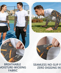 Cooling Arm Sleeves With Upf Fifty Plus Uv Blocking And Breathable Moisture Wicking Material For Running Cycling And Yard Work Flexible Compression Guards That Keep You Fresh On The Daily Grind worn by athletes, showing breathable fabric and seamless fit.