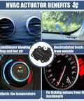 604-108 HVAC Heater Blend Door Actuator Replacement For Chevy Impala 2004-2013 benefits infographic
