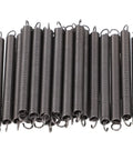 Get Your Hands On This Awesome 20-Piece Stainless Steel Small Extension Springs Kit With Hook Ends Perfect for Tough Home Repairs Crafts And Mechanical DIY Projects That Need A Rock-Solid Tension Fix Every Time. 20 stainless steel extension springs with hooks, front view