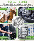 Tough As Nails 800 Piece Metric Bolt And Nut Assortment Kit With M2 M3 M4 M5 Pan Head Machine Screws And Flat Washers for home appliance repairs.