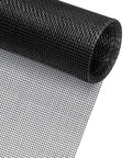 Pro Grade Heavy Duty 48x118 Inch Window Screen Mesh roll, 18x16 tight weave, black fiberglass, for patio and door replacement