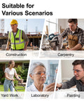 Kickass Bulk Anti Fog Safety Glasses With Impact Resistant Polycarbonate Lenses And Heavy Duty Anti Scratch Coating used in construction, yard work, carpentry, laboratory, and painting.