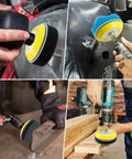 174 Piece 3 Inch Wet And Dry Sanding Disc Set With Grit 60 To 10000, Drill Attachment used on car, metal, and wood surfaces