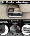 Two Pack Sun Visor Repair Kit For RAM 1500 2019-2026 Aluminum Clips To Fix Sagging Visors And Restore Smooth Operation