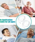 Anglechic 10-pack adult oxygen nasal cannula with 7 ft transparent soft tubing