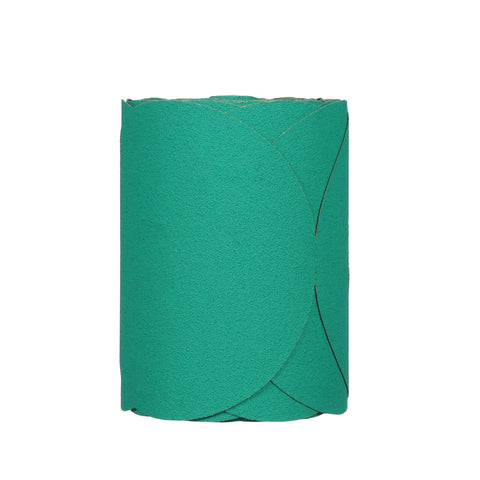 Stikit Green 6 Inch 80D Fre Cut Disc Roll for Shaping Plastic Filler and Paint Removal, rolled product view