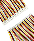 Mini Micro PH2.0mm 4Pin Connector Kit With 10cm 22AWG Soft Silicone Wire, Includes Male And Female Plugs, Ideal For LED Light Strips