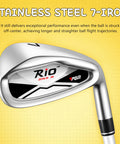 Kid Friendly Junior Right Handed Golf Club Set With Oversized 360cc Driver, Lightweight Graphite Shafts, 7 Iron Detail