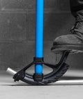 Heavy Duty Ductile Iron Conduit Bender With Handle For 1 In EMT And 3/4 In Rigid IMC Conduits in use with pipe