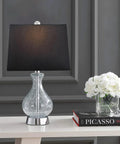 Rectangle Hardback Lamp Shade In Black With Gold Lining For That Luxe Glow 5x10 Top And 8x12 Bottom 9.5 Inch Slant Height