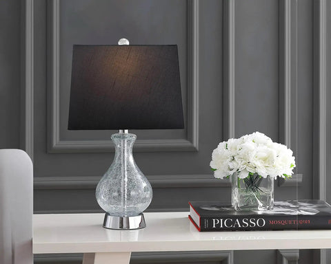 Rectangle Hardback Lamp Shade In Black With Gold Lining For That Luxe Glow 5x10 Top And 8x12 Bottom 9.5 Inch Slant Height