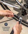 Universal Flat Bike Trailer Coupler For A Wide Range Of Bicycle Sizes And Models Easy Hookup For Cargo And Child Trailers Fits Most