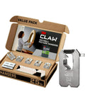 Open box of Claw 25 Lb Drywall Picture Hanger Set With Spot Markers No Studs Needed Heavy Duty Hardened Steel For Mirrors And Large Art