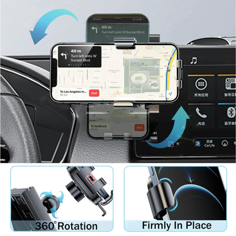 Honda Accord 12.3 Inch Screen Car Phone Holder Mount For 2023 2024 2025 2026 Models With 360 Degree Rotation hands free display