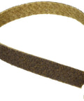 Premium PTX Fleece Nonwoven Buffing Belts Metal Polisher Grinder Attachment Fine Blue Grit with buttonhole clasp.