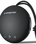 Round One Bluetooth Speaker With IPX8 Waterproof Shower Rating And Loud HD Sound Featuring 35W Peak Power 20W Tweeter And 15W Woofer For Deep Bass.
