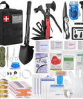 Go To 200 In 1 Survival Kit For Outdoors And Everyday Prep With Upgraded First Aid Gear Tactical Camping Tool Kit displayed