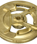 Ultra Rapid Flame Spreader OEM Replacement Part 504790, durable metal burner enhancer for gas stoves and ranges, top view