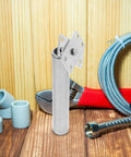 Spring Door Hinge With Adjustable And Auto Self Closing for home and hotel doors, sturdy silver hardware, modern interiors