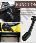 Built Tough Table Saw Rail Lock Lever Replacement Replaces Part Number 5140032-23, locking lever in black for DeWalt saws.